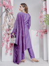 Lavender Colour Rayon With Embroidery Work Kurti With Pant Dupatta Aaradhna 1167 Wholesale Market In Surat